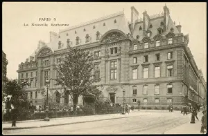 Sorbonne Prints: Sorbonne Exterior 1905