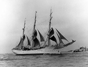 Torbay Collection: The Sorlandet, Norwegian tall ship, in Tall Ships Race