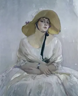 Raquel Prints: SOROLLA, Joaqu&#xdba0(1863-1923). Raquel Meller. 1918