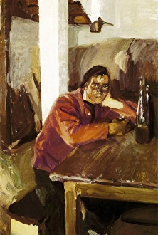 Joaquon Collection: SOROLLA, Joaqu�(1863-1923). Bebedor de sidra