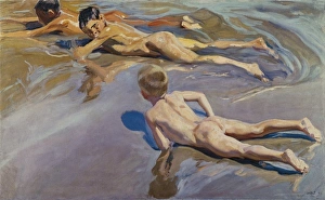 Joaquon Collection: SOROLLA, Joaqu�(1863-1923). Children on the