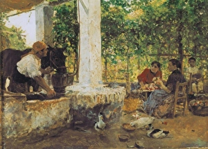 Joaquon Collection: SOROLLA, Joaqu�(1863-1923). Figuras bajo un