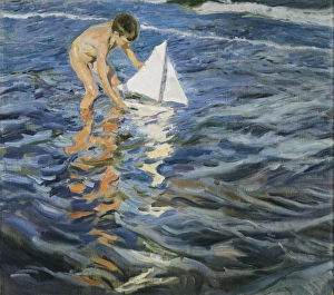 Joaquon Collection: SOROLLA, Joaqu�(1863-1923). The Little Sloop