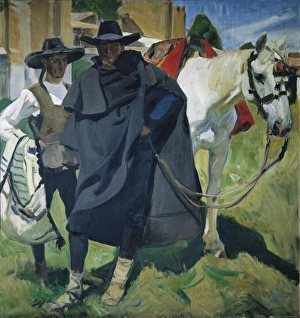 Joaquon Collection: SOROLLA, Joaqu�(1863-1923). People from Avila