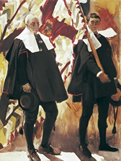 Joaquon Collection: SOROLLA, Joaqu�(1863-1923). People from Roncal