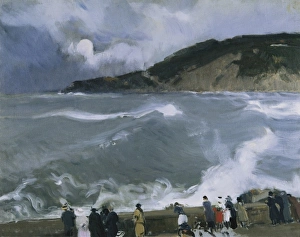 Joaquon Collection: SOROLLA, Joaqu�(1863-1923). Rompeolas de San