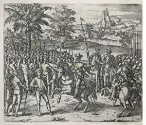 De Soto as an Envoy 1532