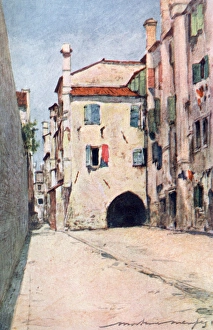 Menpes Gallery: A sotto Portico - Venice, Italy