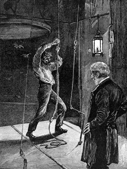 Albany Collection: Sounding the Great Bell of St. Paul's Cathedral 1884