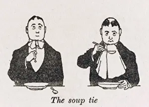 Napkin Prints: Soup tie / W H Robinson