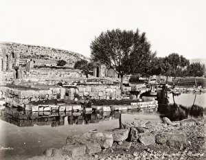 Source Collection: Source of the Barada River at Baalbek, Baalbec, Lebanon