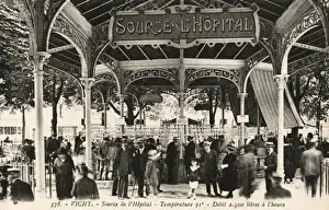 Hopital Prints: Source L Hopital - Vichy, France