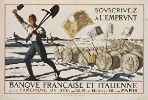 Souscrivez Prints: Souscrivez ? Emprunt. Banque Francaise et Italienne pour Souscrivez ?&#xd82cEmprunt