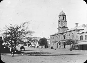 South Africa Cape Colony - Queenstown Main Street
