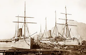 South Africa - Cape Town Docks - Dunotter Castle