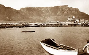South Africa Cape Town and Table Mountain pre-1900