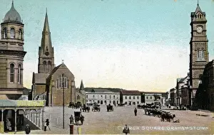 Grahamstown Prints: South Africa - Church Square, Grahamstown