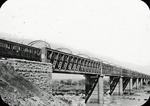 South Africa - Fourteen Streams Railway Bridge over Vaal Riv South Africa - Fourteen Streams Railway Bridge over Vaal Riv
