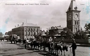 Frances Prints: South Africa - Government Buildings & Grand Hotel, Kimberley