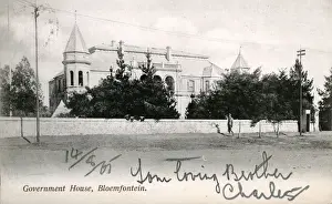 Bloemfontein Prints: South Africa - Government House, Bloemfontein