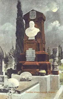Graveyard Prints: South Africa - The Grave of President Paul Kruger - Pretoria