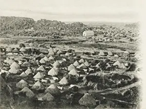 Kraal Prints: South Africa - Kraal Village in Northern Transvaal