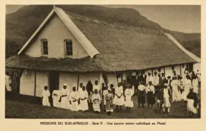 Missionaries Prints: South Africa - Kwa-Zulu Natal - Catholic Poor Station