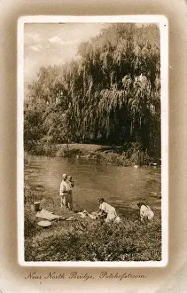 Potchefstroom Prints: South Africa - Near North Bridge, Potchefstroom