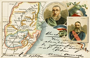 South Africa - President Kruger and General Joubert South Africa - President Kruger and General Joubert