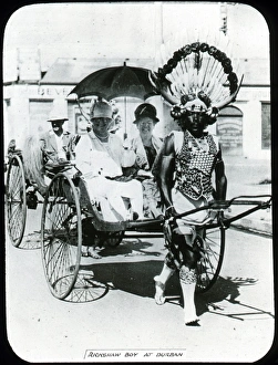 Rickshaw Collection: South Africa - A Rickshaw Boy, Durban