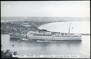 Natal Prints: South Africa - The RMMV Stirling Castle (Union Castle Line)