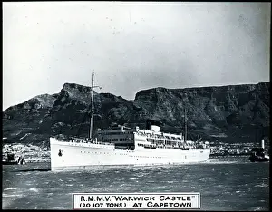 Warwick Prints: South Africa - The RMMV Warwick Castle (Union Castle Line)