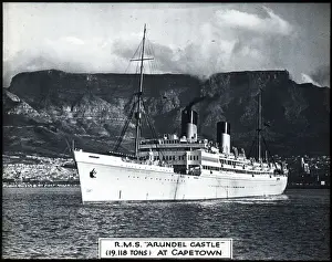 Arundel Prints: South Africa - The RMS Arundel Castle (Union Castle Line)