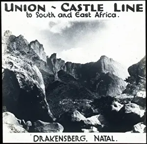 Kwazulu Prints: South Africa - Scenic View, Drakensberg