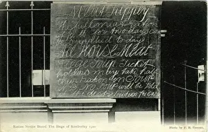 Ration Prints: South Africa - Siege of Kimberley, Kimberley