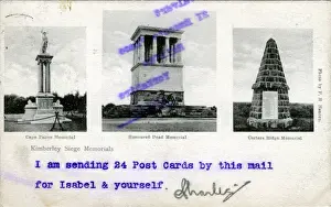 Memorials Prints: South Africa - Siege Memorials, Kimberley