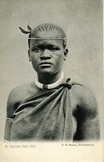 Zulu Gallery: South Africa - A Typical Zulu Girl