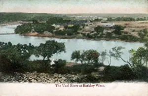 Kimberley Prints: South Africa - The Vaal River, Barkley West