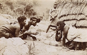 Homestead Gallery: South Africa - Two women, a witchdoctor and a child