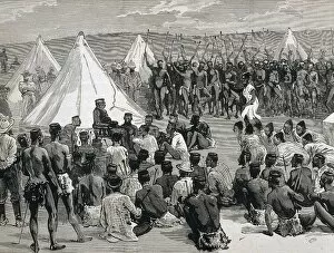 Leaders Collection: South Africa (XIX). Zulu Kingdom (1883). Restoration