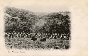 Zululand Prints: South Africa - Zulu Marriage Dance