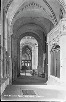Monuments Prints: South Aisle of St. Albans Abbey