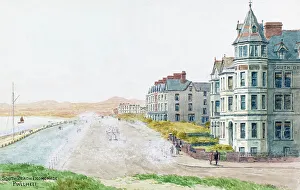 South Beach Promenade, Pwllheli, North Wales