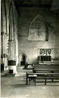 Dorchester Prints: South Chapel, Dorchester Abbey, Oxfordshire