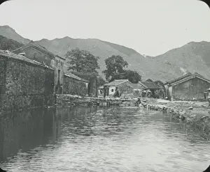 Moated Prints: South China - Moated House