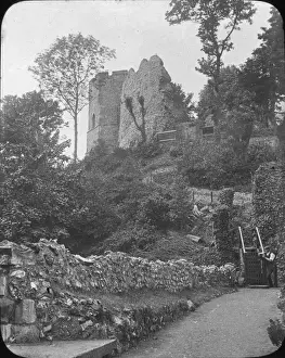 Lewes Prints: South Coast of England - Lewes Castle - The Keep, Sussex