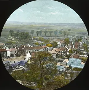 South Coast of England - Porchester Village from Castle