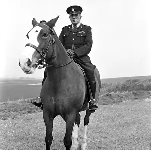 South Downs Ranger on horseback, Sussex