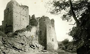 Goodrich Prints: Keep and south east tower, Goodrich Castle, Herefordshire
