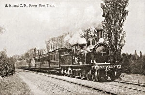 Images Dated 20th February 2017: South Eastern and Chatham Railway Dover Boat Train